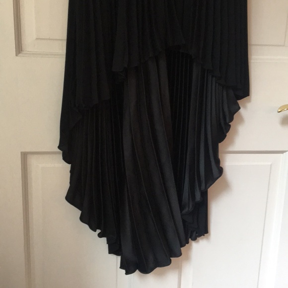 Parker Black high Low Evening Dress - Picture 5 of 7